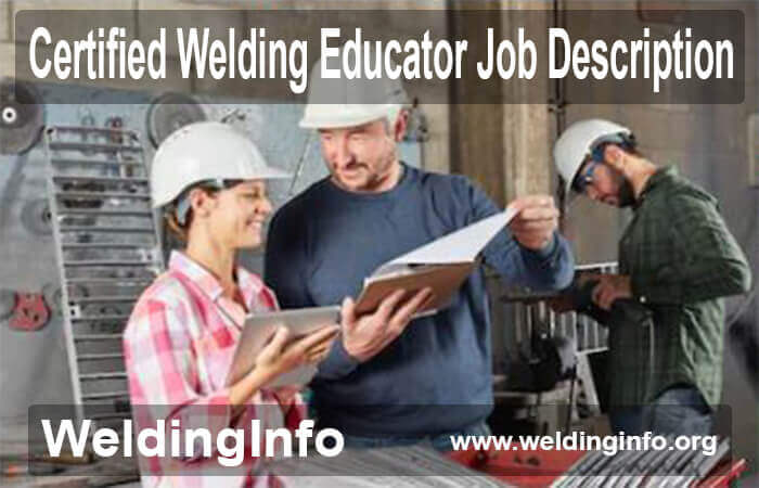 certified welding educator