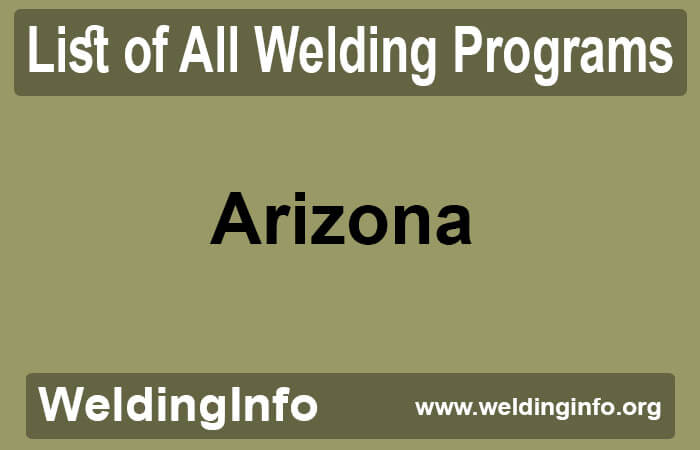 welding programs in arizona