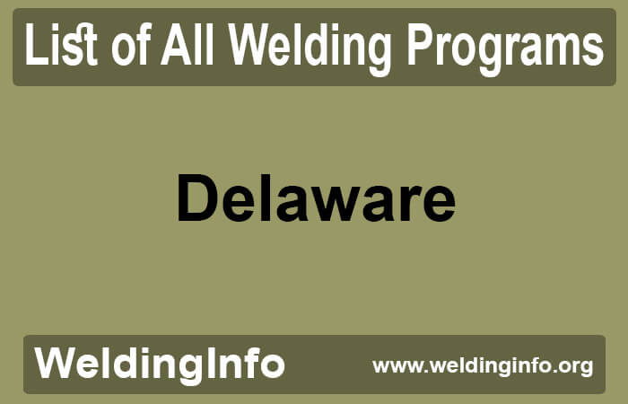 welding programs in delaware