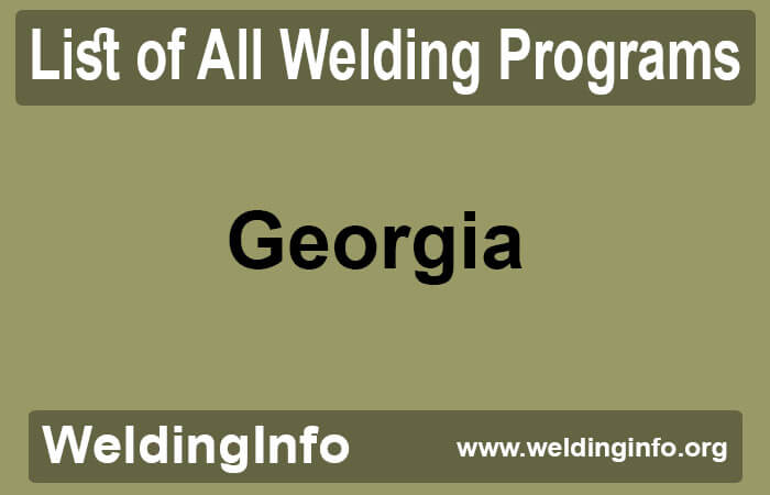 welding programs in georgia