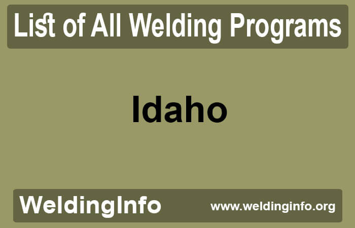 welding programs in idaho