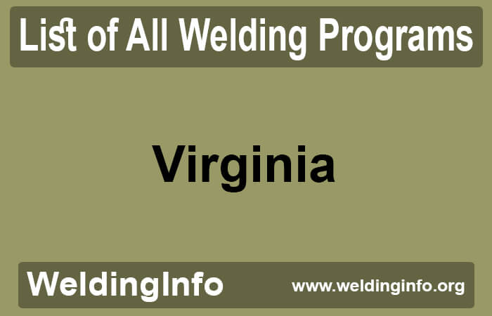welding programs in virginia
